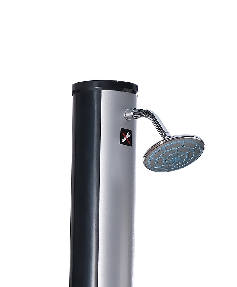 HC Garten & Freizeit Solardusche Spezial mit Wasserhahn, ca. 35 Liter