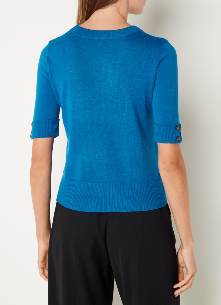 Μπλούζα Hobbs Leanne από λεπτό πλεκτό μαλλί Merino Blend