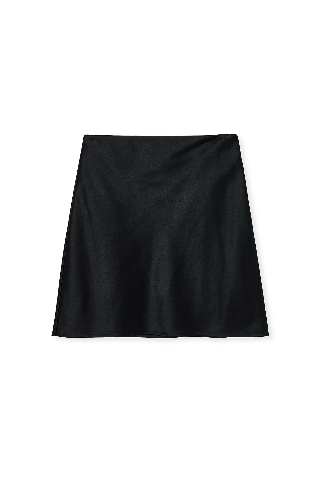 Minirock aus Satin