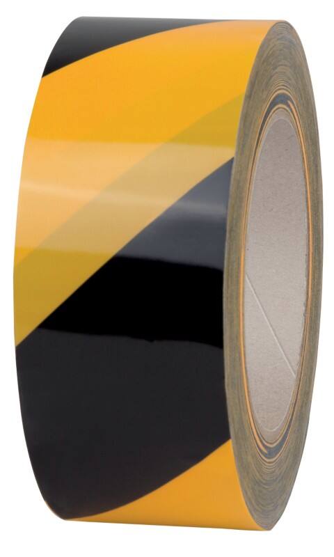 Viking Signalband 50mm x 66 m Schwarz, Gelb