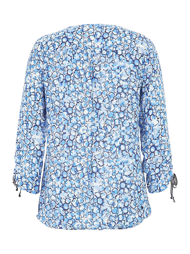CARTOON Bluse in Hellblau/ Weiß günstig kaufen