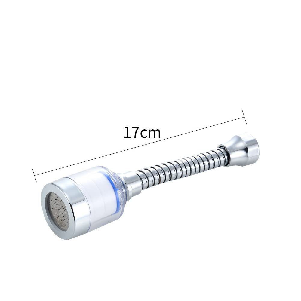YYV Filterpumpen Wasserhahn Wasserfilter,AufbereitungTrinkwasser,spritzwassergeschützte, verlängerter Filterhahn 360° drehbar, Wasserfilter Wasserhahn