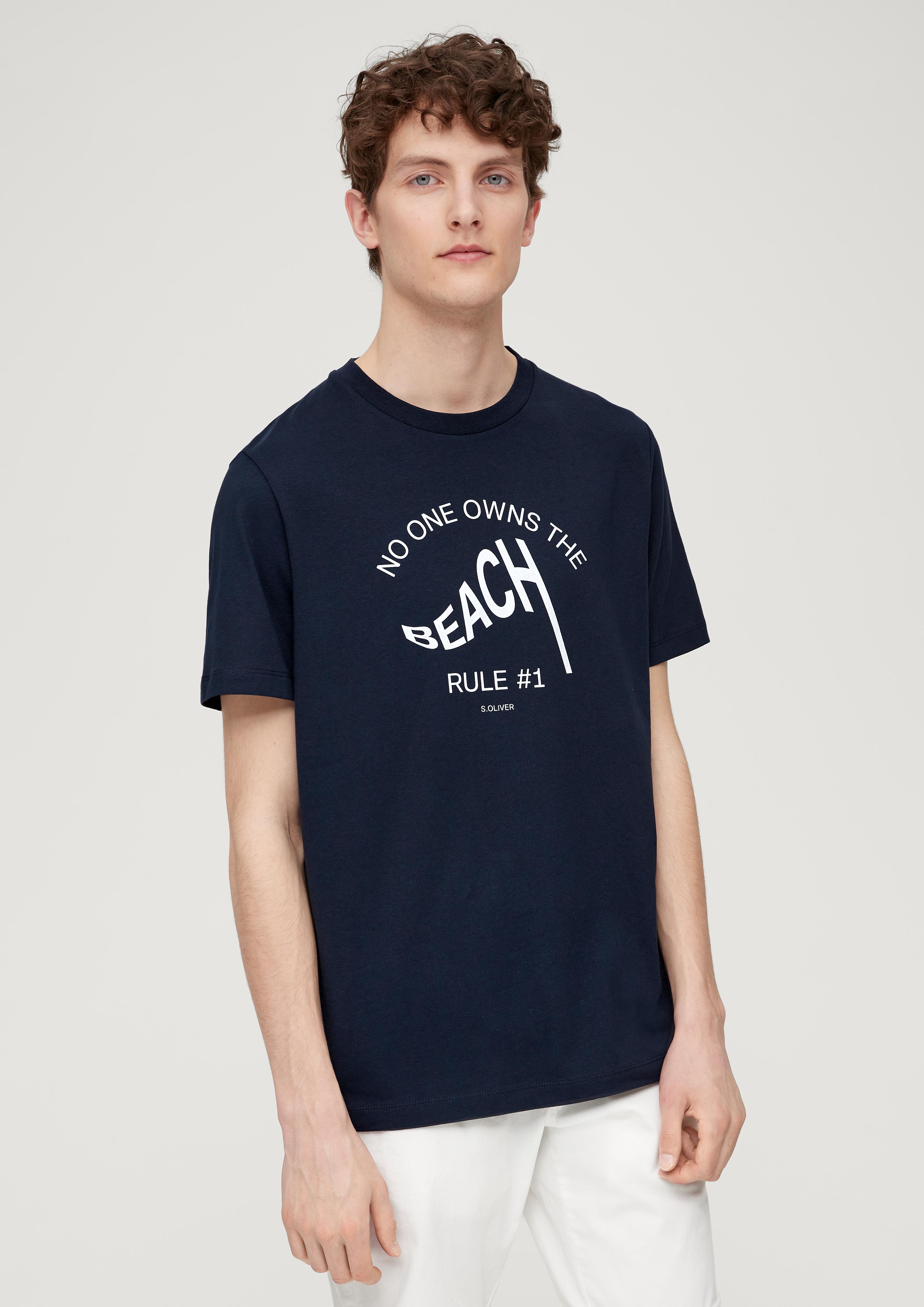 Baumwollshirt mit Frontprint  2137550-59D3