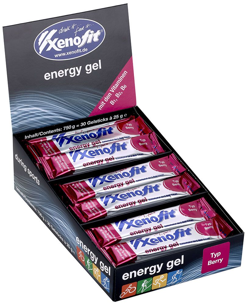Xenofit Energy Gel 30x25g Box kaufen | Bike-Discount
