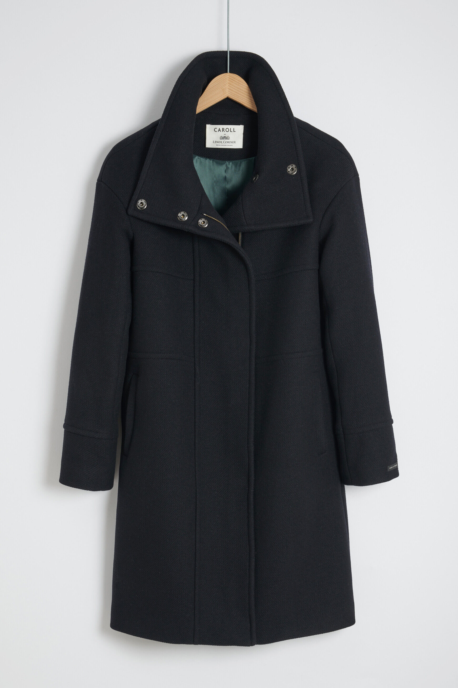 manteau edgar bleu marine femme