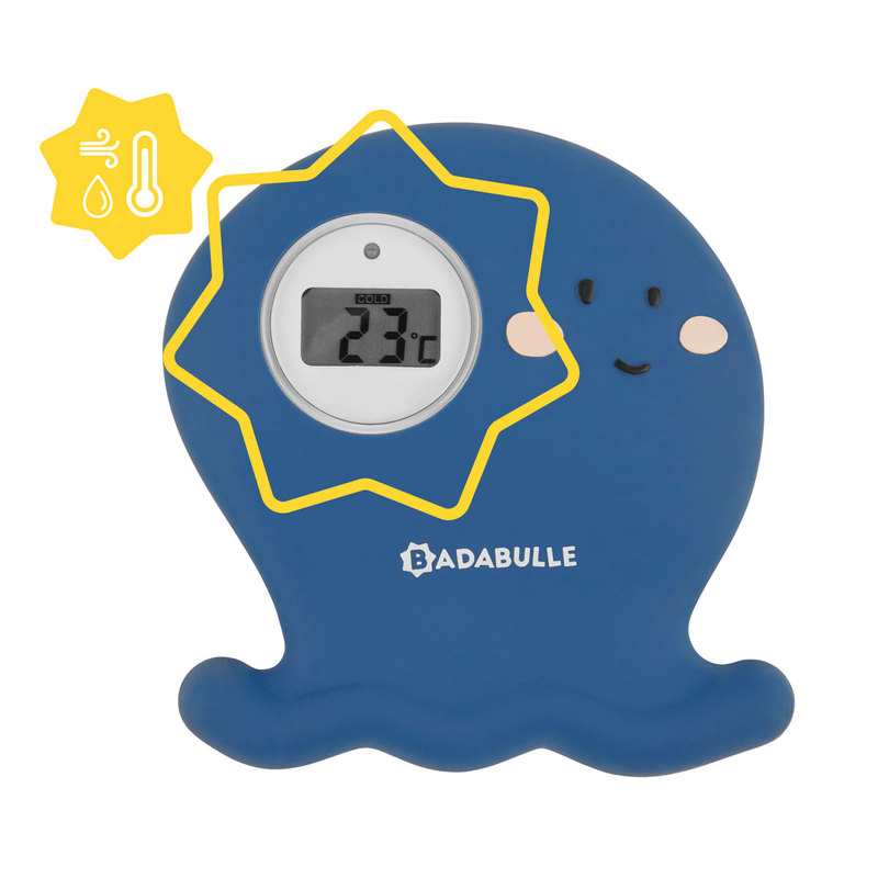 Thermomètre de bain digital pieuvre Badabulle