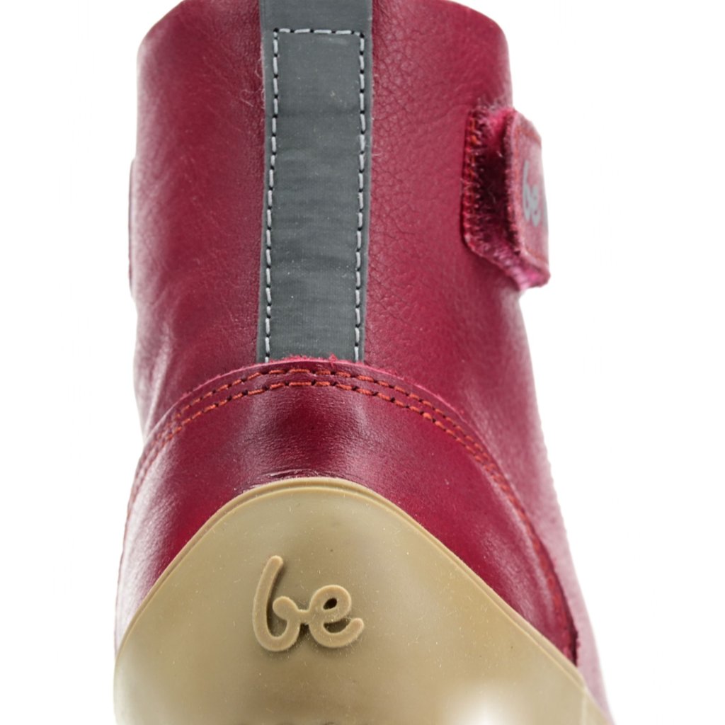 Be Lenka Winter Kids Dark Cherry Red Winter-Barfußschuhe