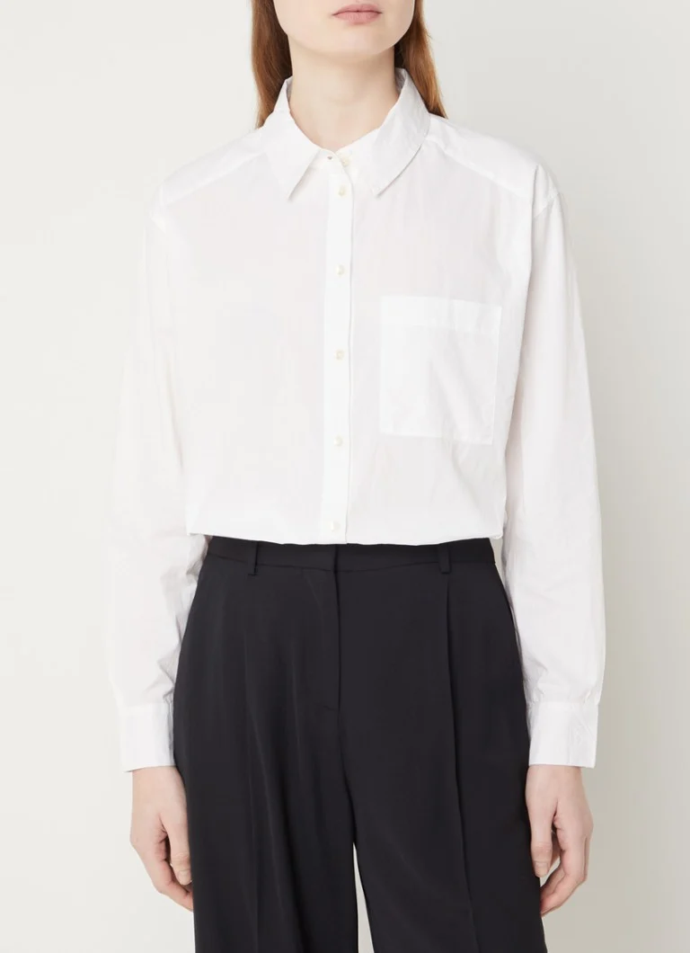 ba&sh Deborah blouse with breast pocket