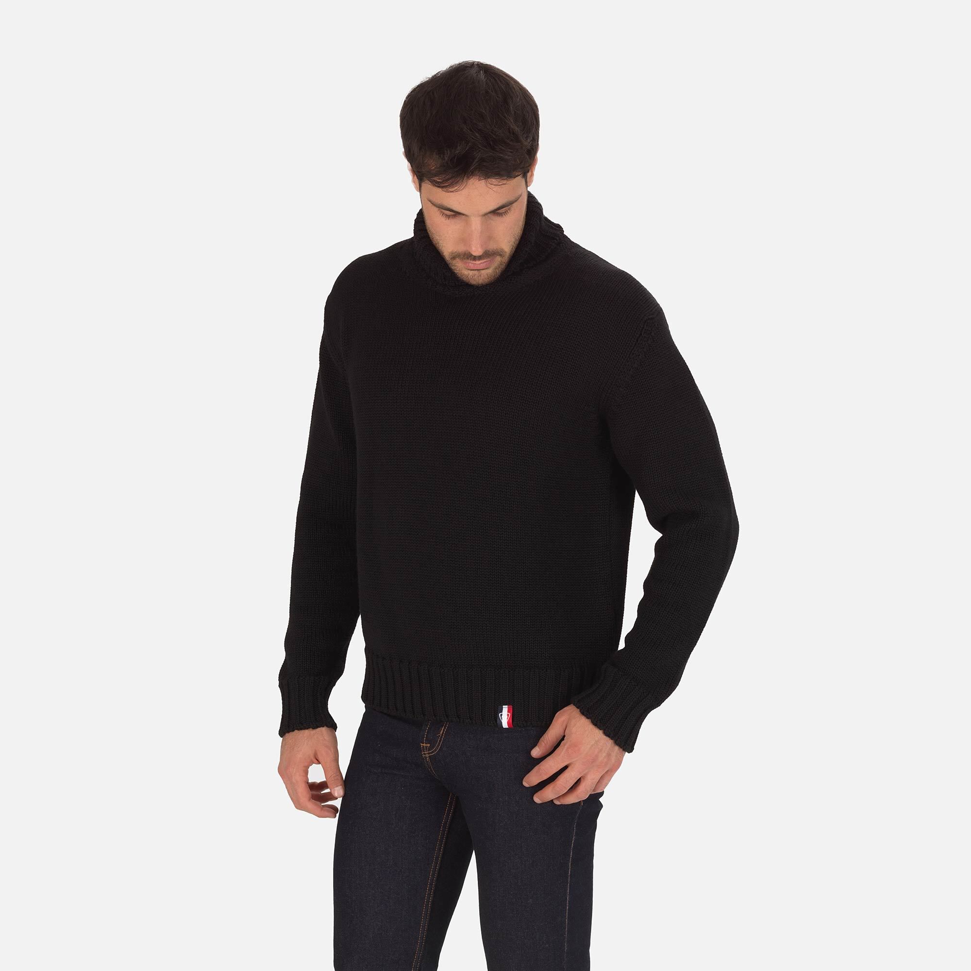 Pull Over en maille à col roulé