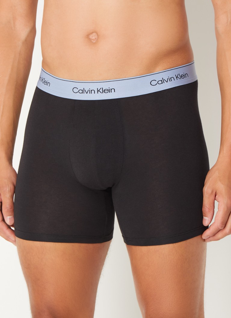 Lot de 3 boxers Calvin Klein avec ceinture logotée