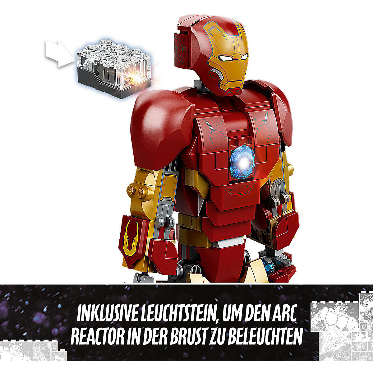 LEGO® Marvel Super Heroes™ 76206 Iron Man Figur
