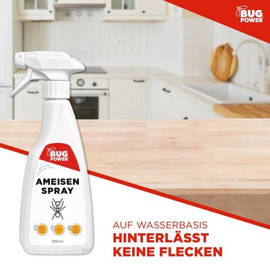 BugPower Insektenspray Ameisen Spray - effektiv gegen Ameisen, 500 ml, 1-St.