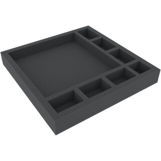 Feldherr 40 mm Schaumstoffeinlage mit 8 Fächern für Arcadia Quest - Spielplanteile
