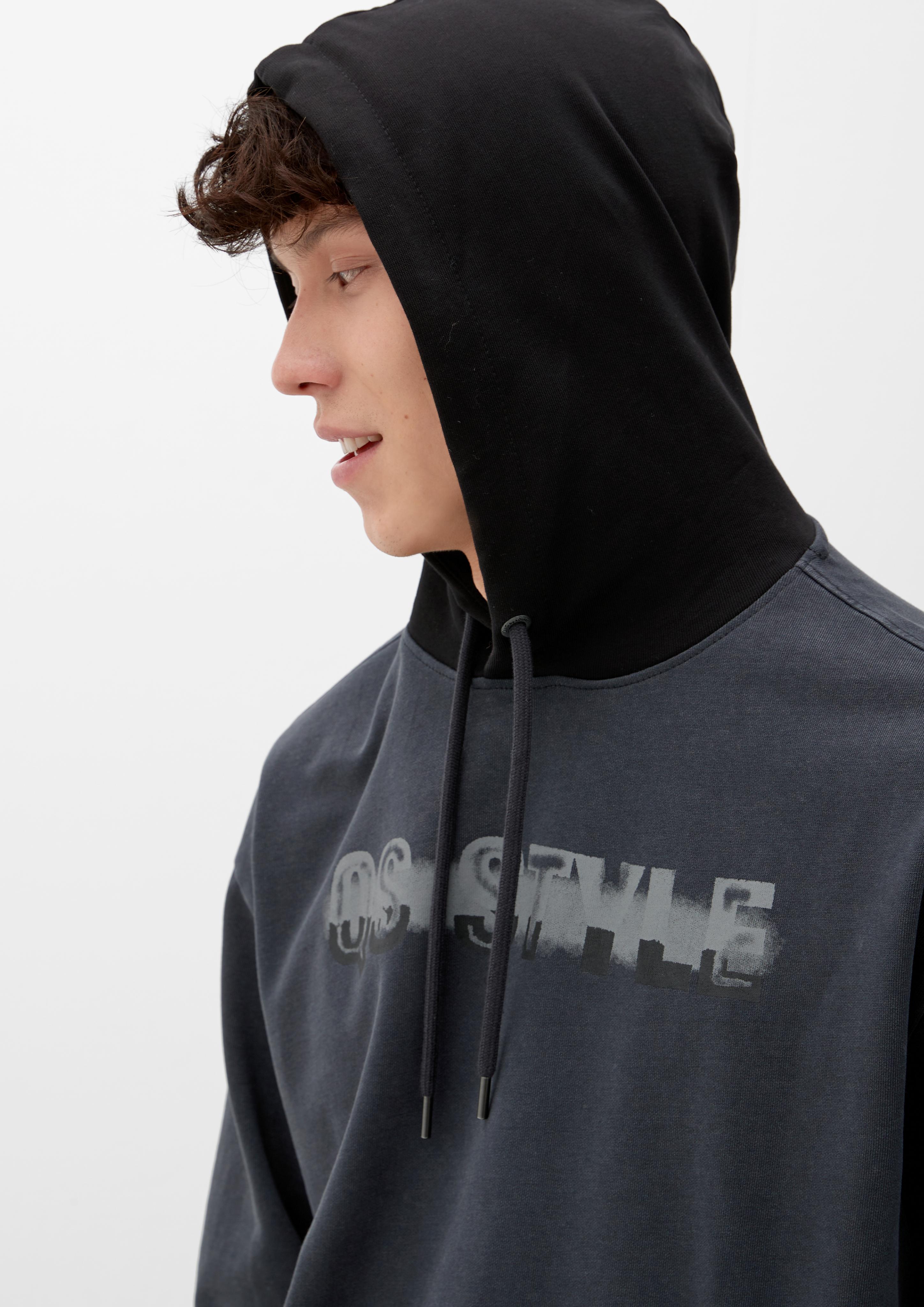 Sweatshirt im Used Look  2120421-98D0
