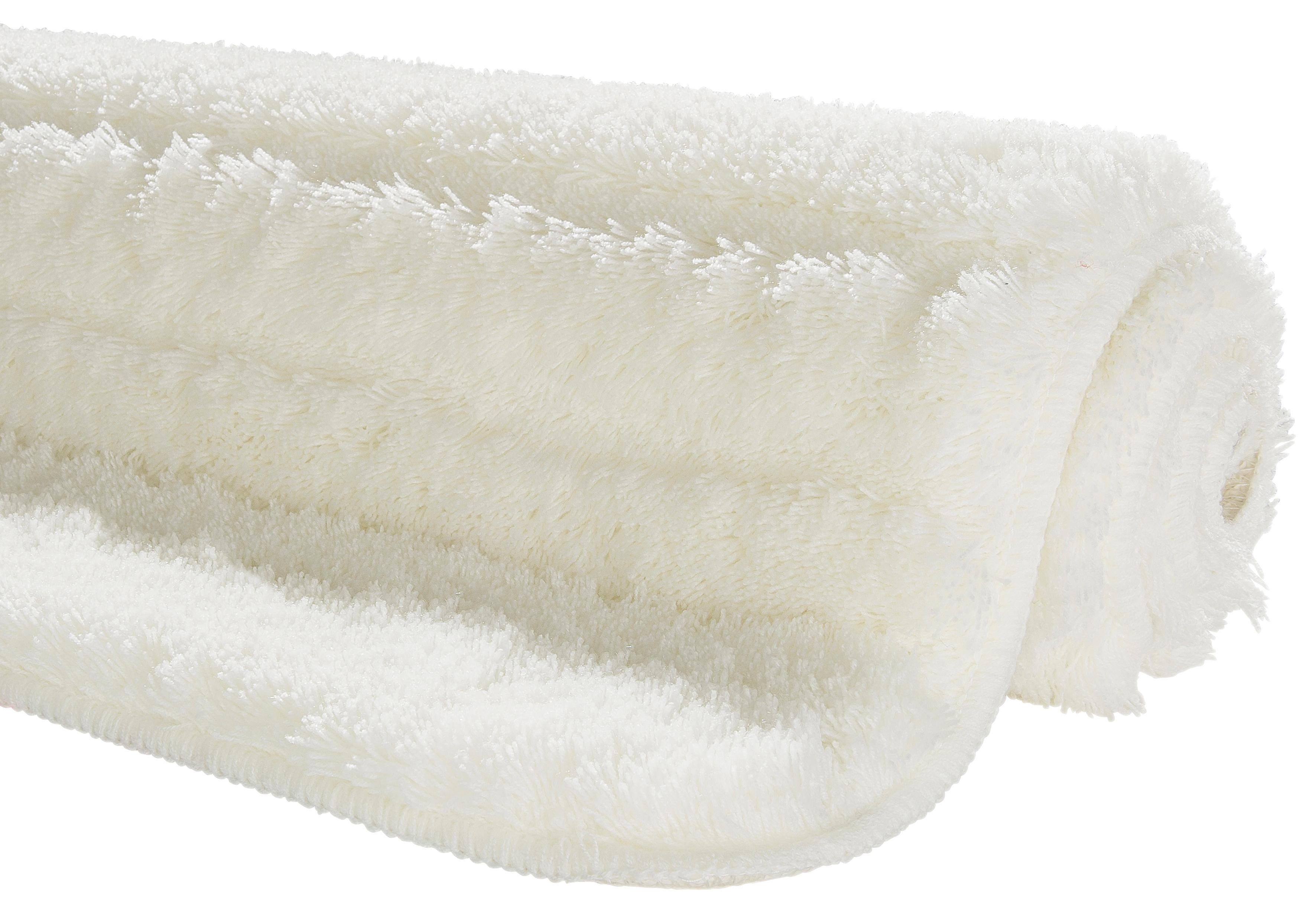 Badematte Loft Möve, Höhe 30 mm, rutschhemmend beschichtet, fußbodenheizungsgeeignet, schnell trocknend, strapazierfähig, Polyacryl, rechteckig, Badteppich, Badematten auch als 2 teiliges Set & rund