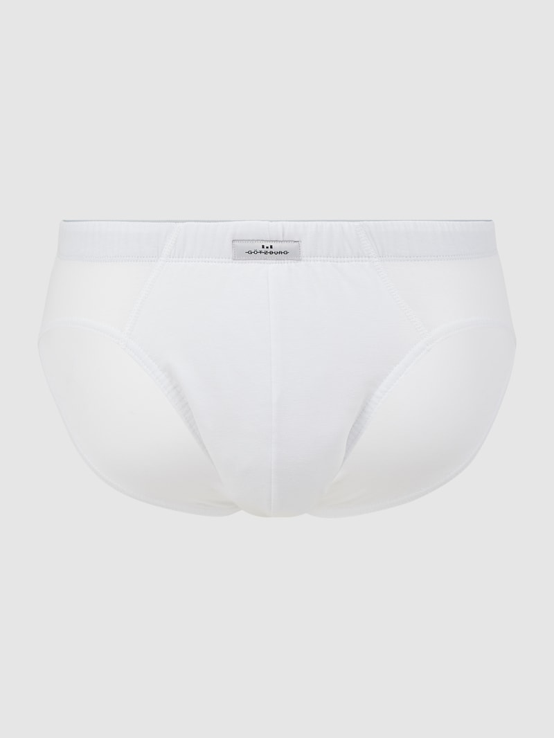 Trunks mit Stretch-Anteil in weiß