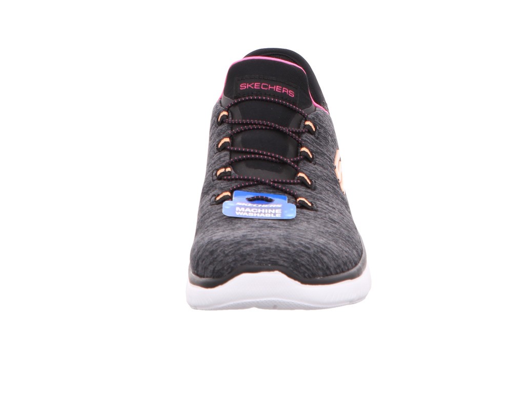 SKECHERS Sportliche Slipper schwarz