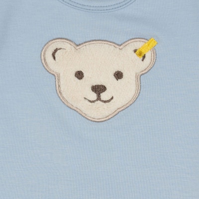 T-Shirt kurzarm, hellblau für Mädchen
