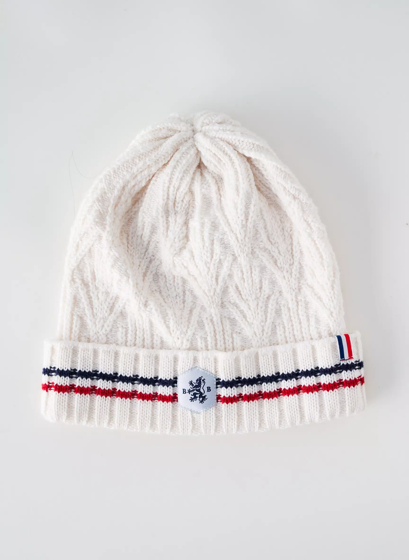Blanc Bonnet Bonnets Homme couleur beige