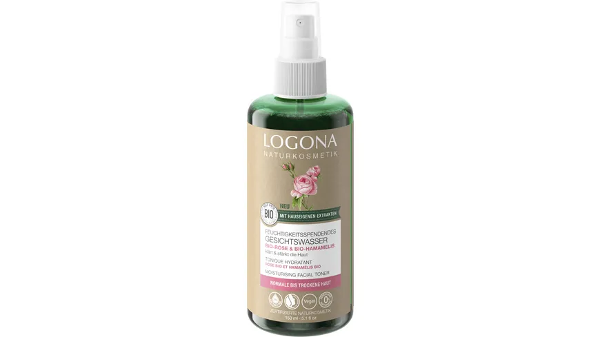 LOGONA Feuchtigkeitsspendendes Extrakt-Tonikum 150 ml
