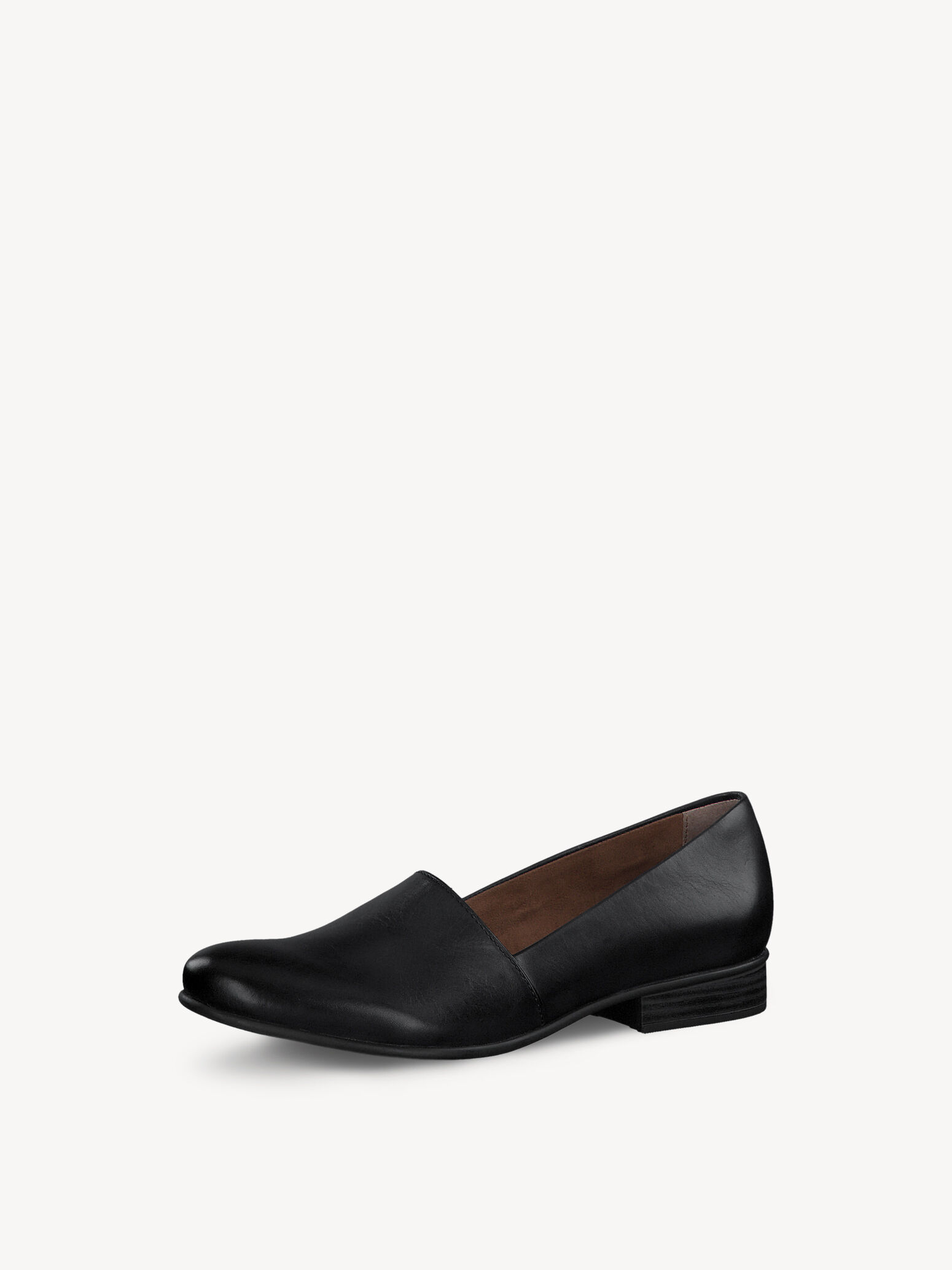 Slipper en cuir - bleu