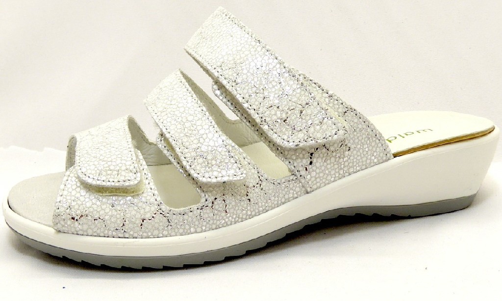 WALDLÄUFER Komfort Sandalen weiss