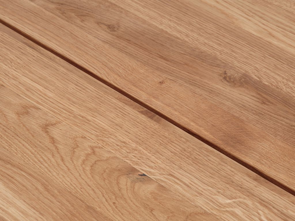 ROSLEV Mesa de jantar ROSLEV 95x200 carvalho natural/preto