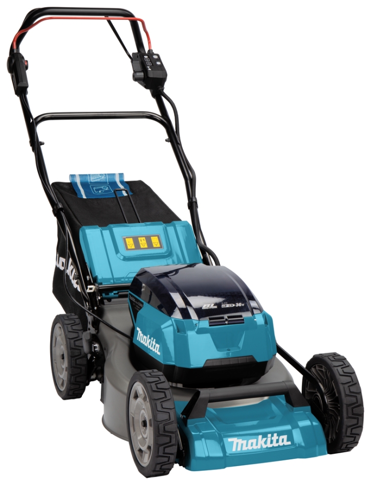 Makita DLM462Z akkus fűnyíró, 46 cm, 2 x 18 Volt, akkumulátorok és töltő nélkül