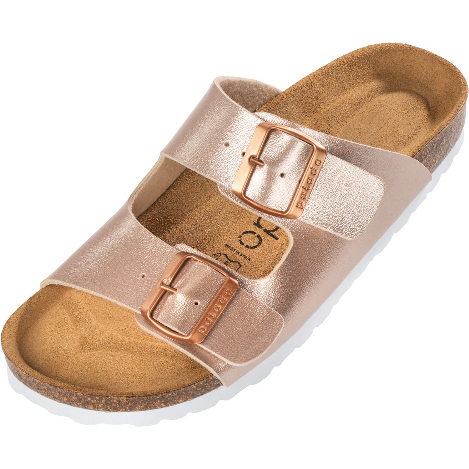 Palado Korfu PF, Pantoletten, Damen, Metallic Rose