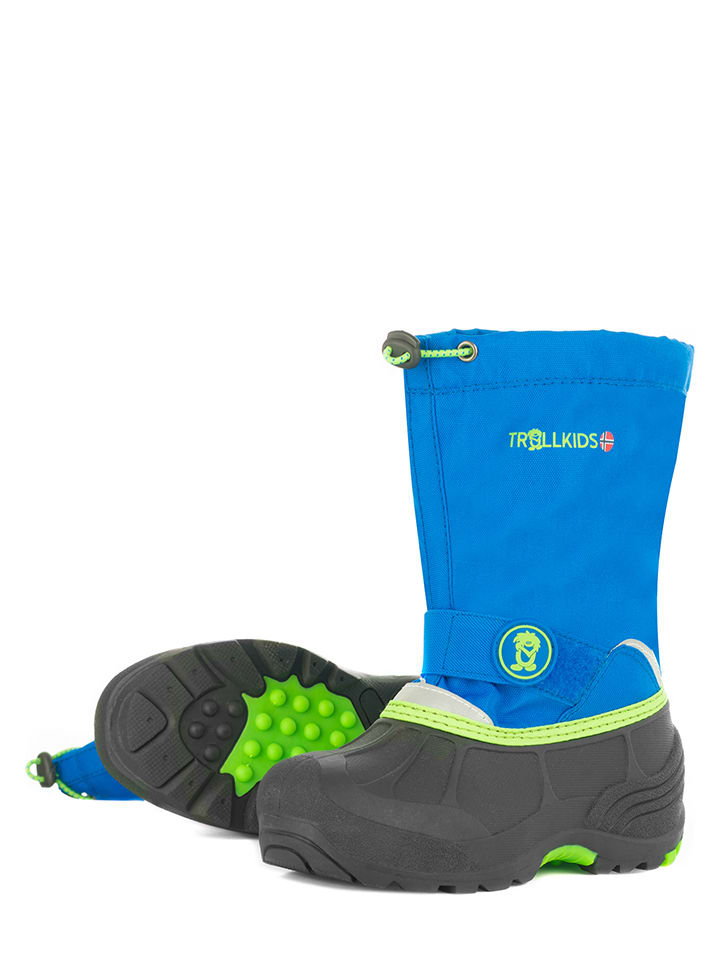 Trollkids Winterboots in Hellblau/ Schwarz günstig kaufen