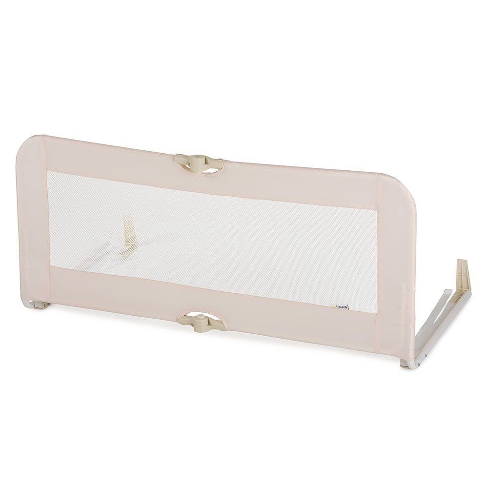 Hauck Bettschutzgitter Sleep N Safe Plus - Beige, Bettschutzgitter Rausfallschutz für Babys und Kinder im Elternbett