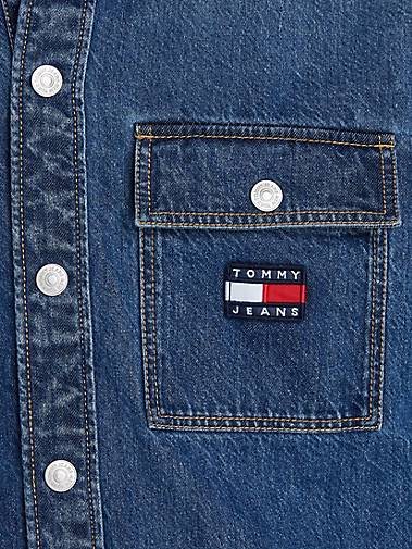 TOMMY-JEANS Herren Jeanshemd CLASSIC DENIM OVERSHIRT