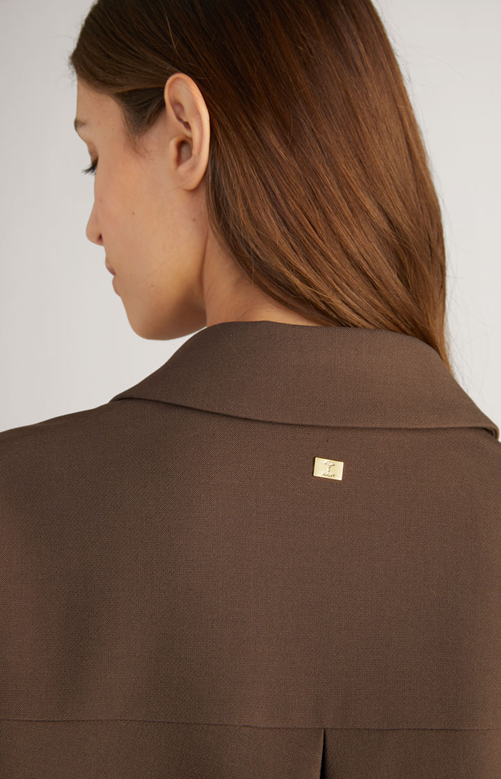 Blazer in Dunkelbraun