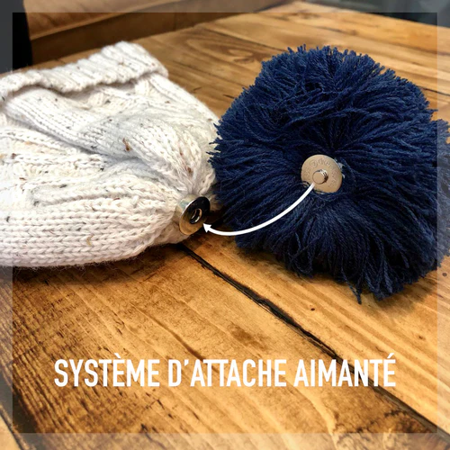 Milky Navy navy blue beanie