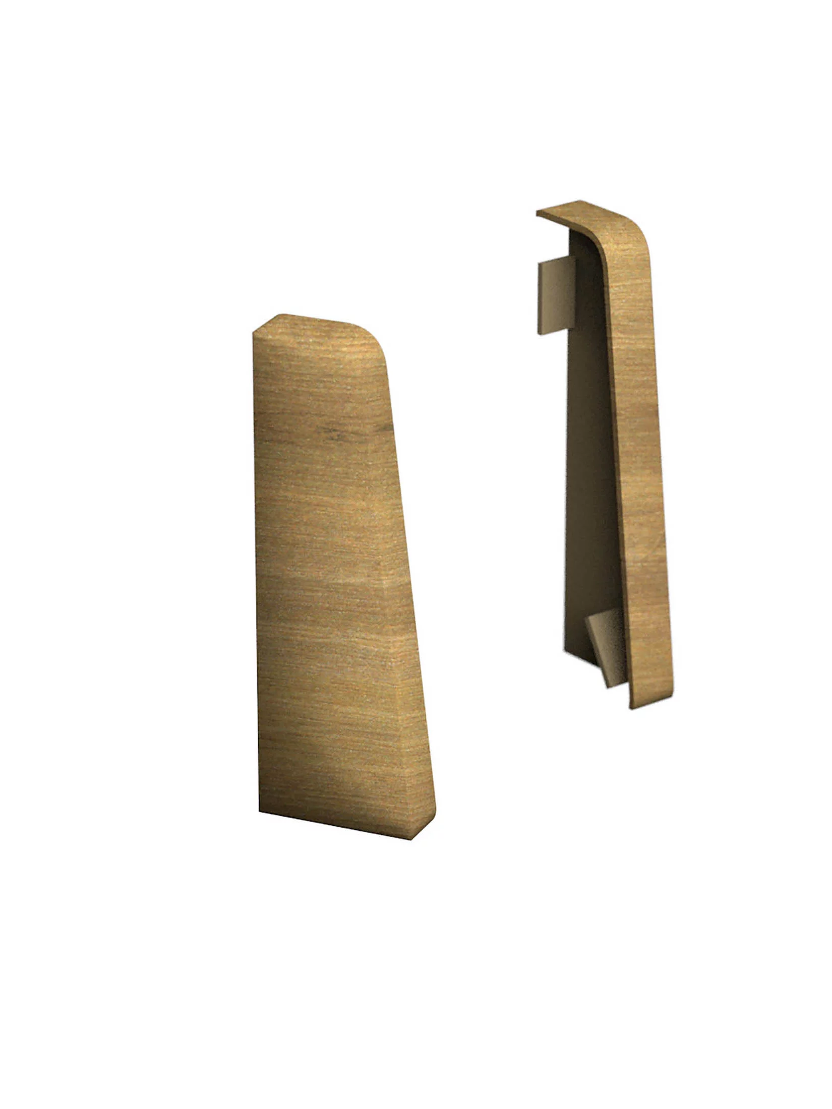 Endstück 6cm Verlegezubehör, Grundierfolie weiß