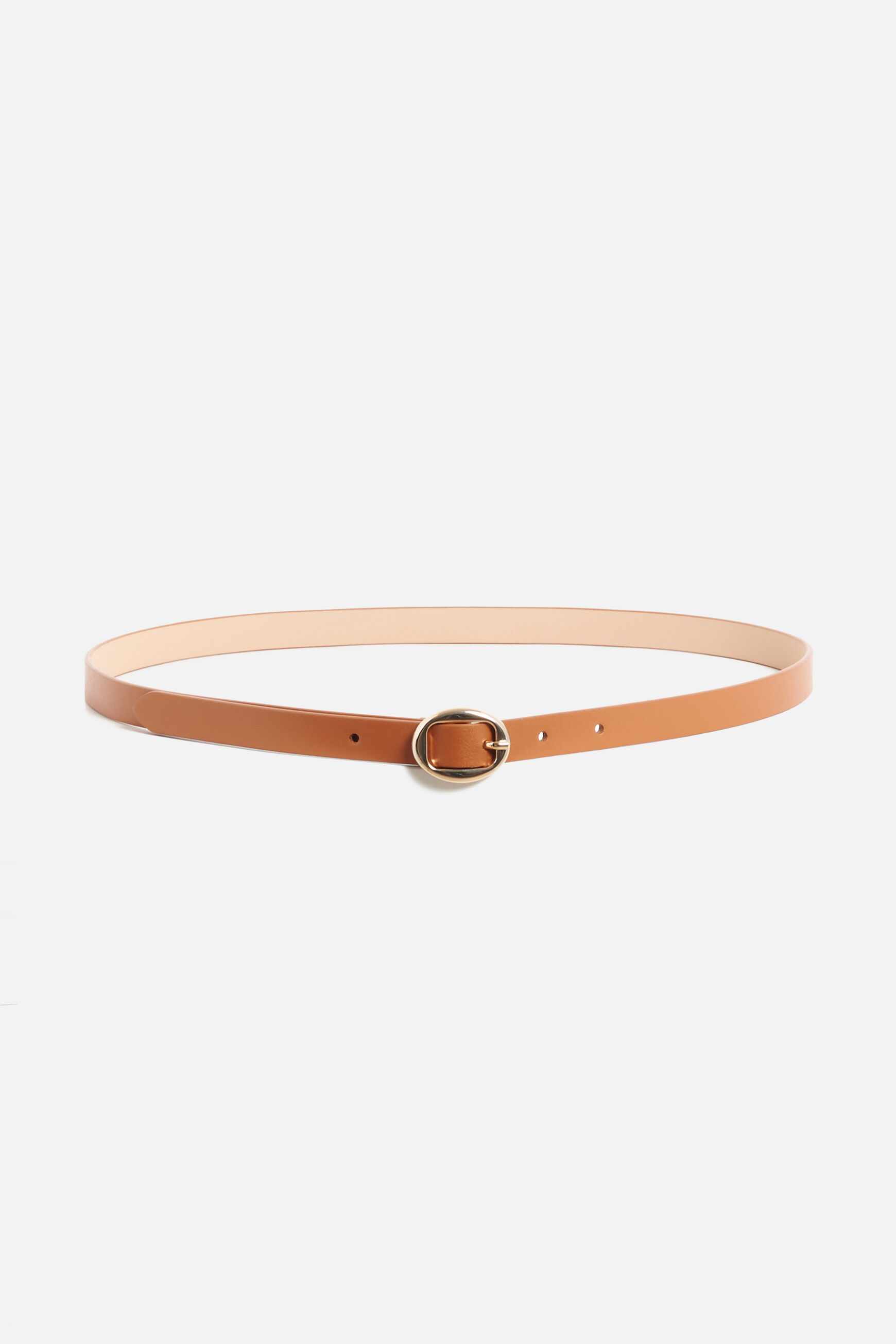 ceinture laura 100% cuir camel femme