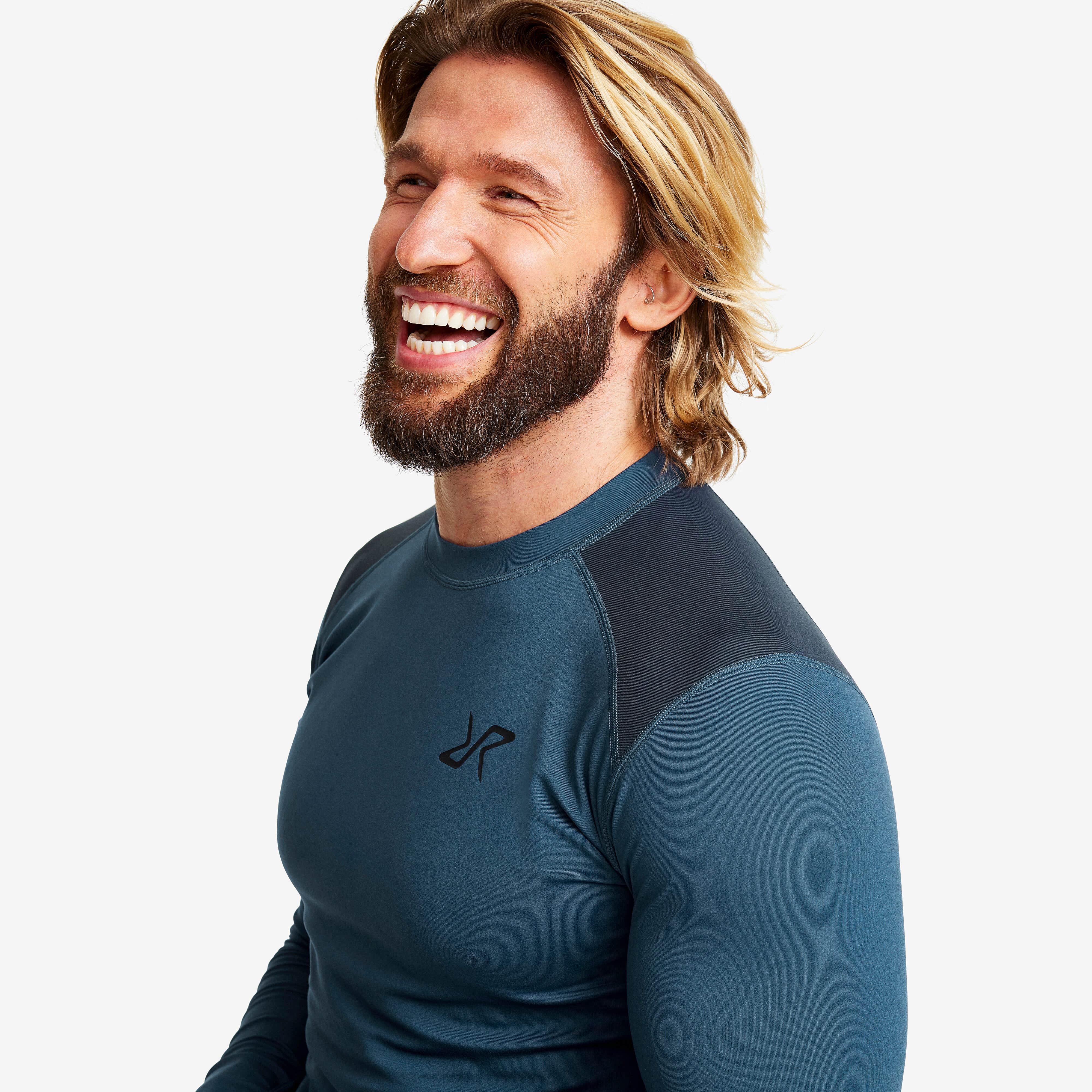 Uphill Top Homme Moonlit Ocean/Blueberry