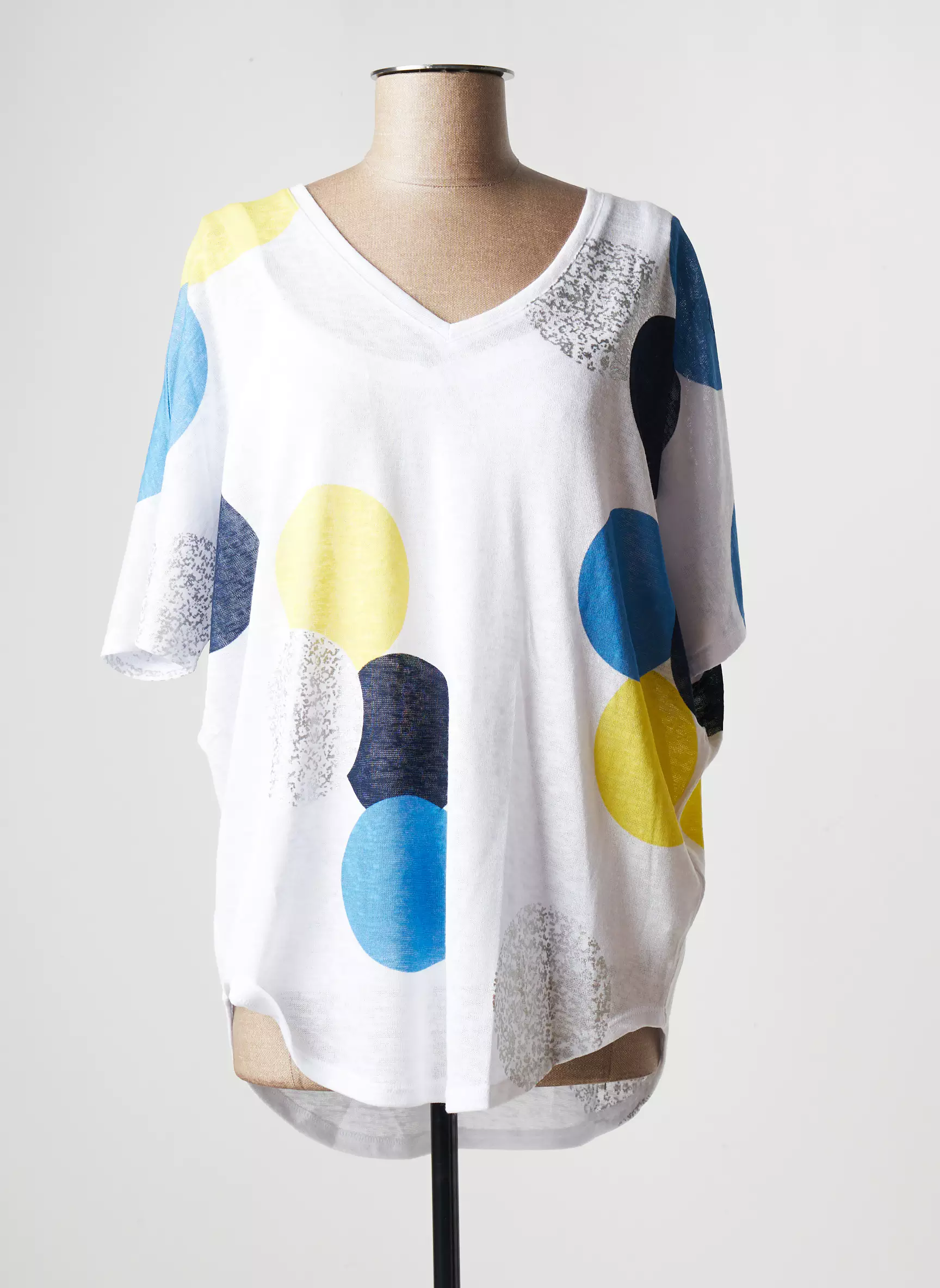 Marble Tops Femme couleur jaune