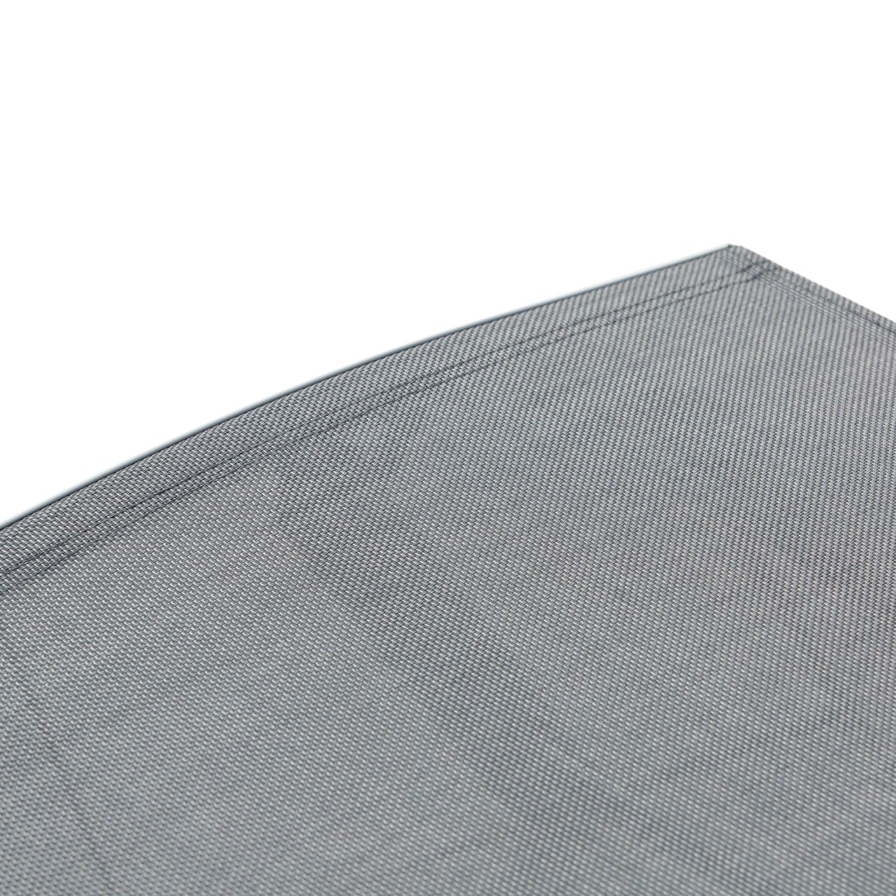Outsunny Sonnenliege mit Kissen Klappbare Strandliege Gartenliege 7-stufig verstellbare Rückenlehne Relaxliege Metall Textilene Schwarz 137 x 63,5 x 100,5 cm
