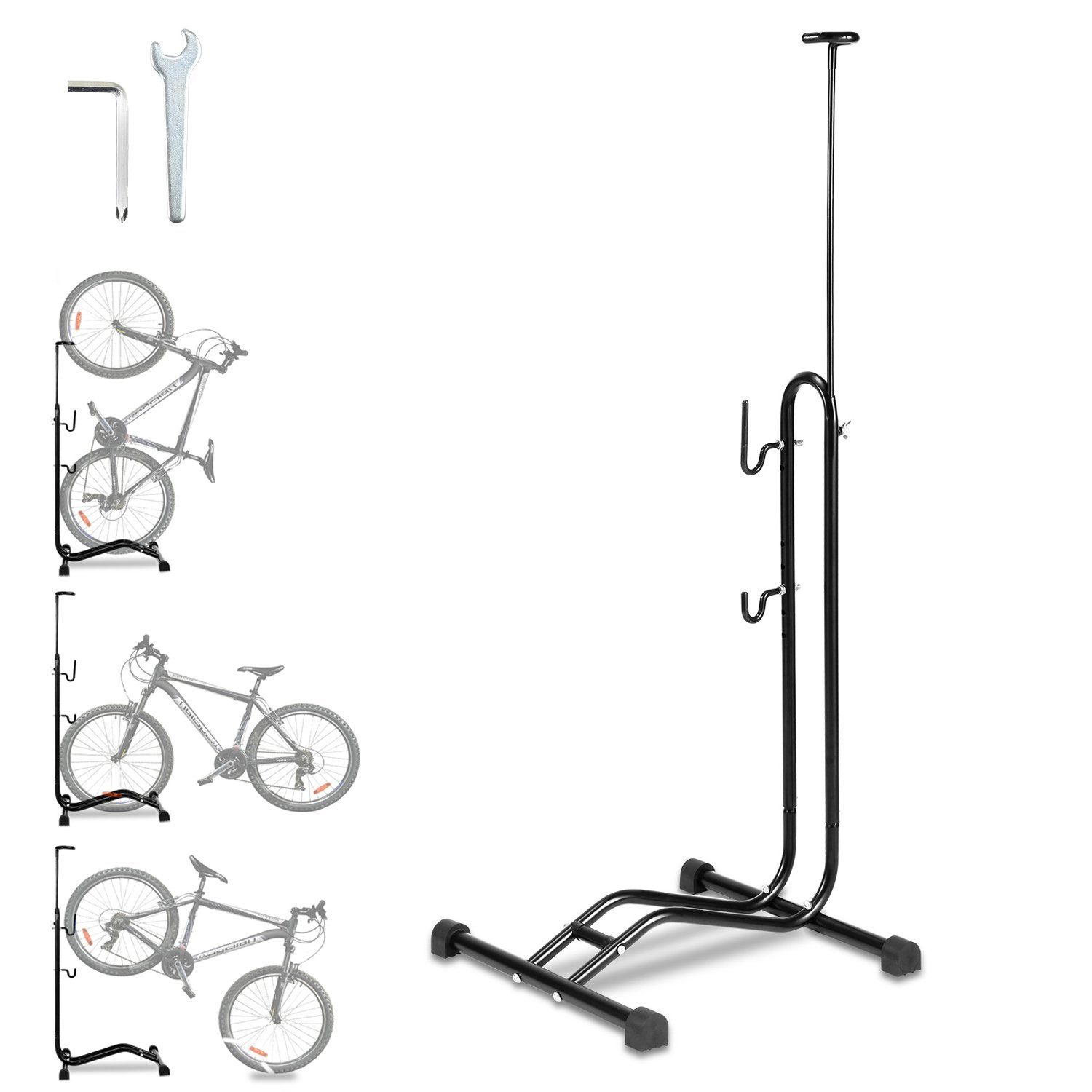 Gimisgu Fahrradständer Fahrradständer Ausstellungsständer Bodenständer freistehend Radständer