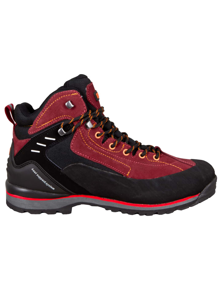 GUGGEN MOUNTAIN Wanderstiefel Gummikappe in Rot günstig kaufen