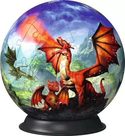 3D Puzzle Ball Mystische Drachen