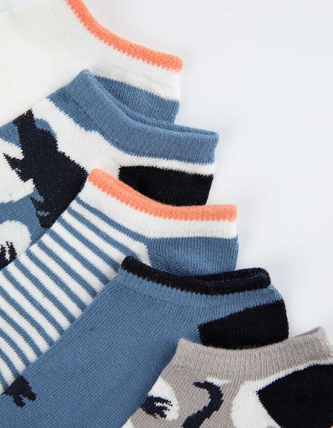 Sneakersocken - 5er-Pack