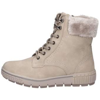 Relife Schnür Boots in beige