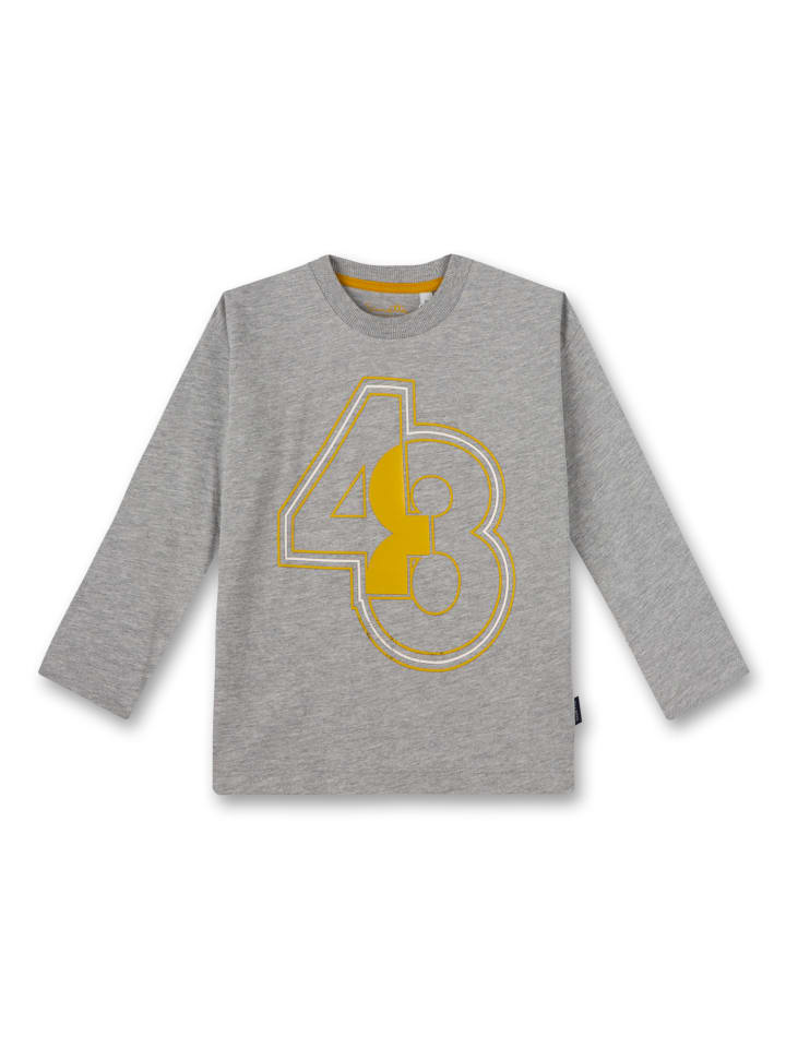 Sanetta Langarmshirt in Grau günstig kaufen