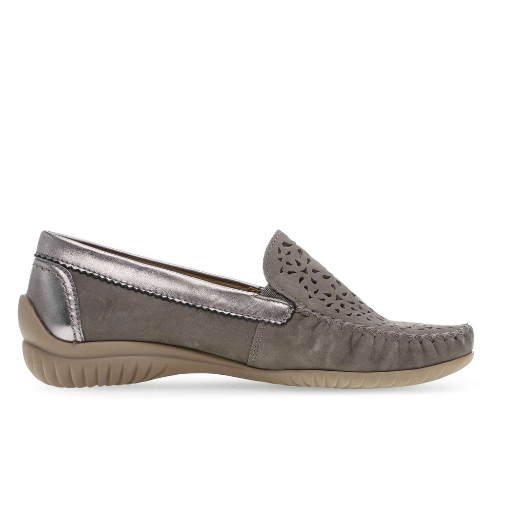 Gabor comfort Mokassin grau