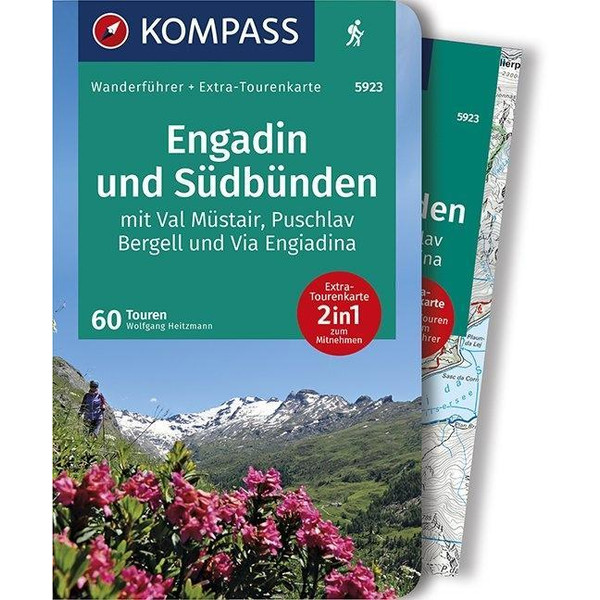 KOMPASS Wanderführer Engadin und Südbünden