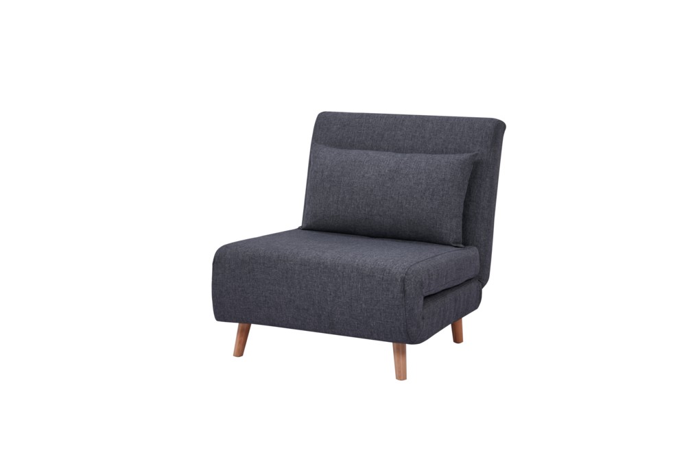 Trendstabil Schlafsessel inkl. Kissen 77 x 90 x 81 cm Anthrazit