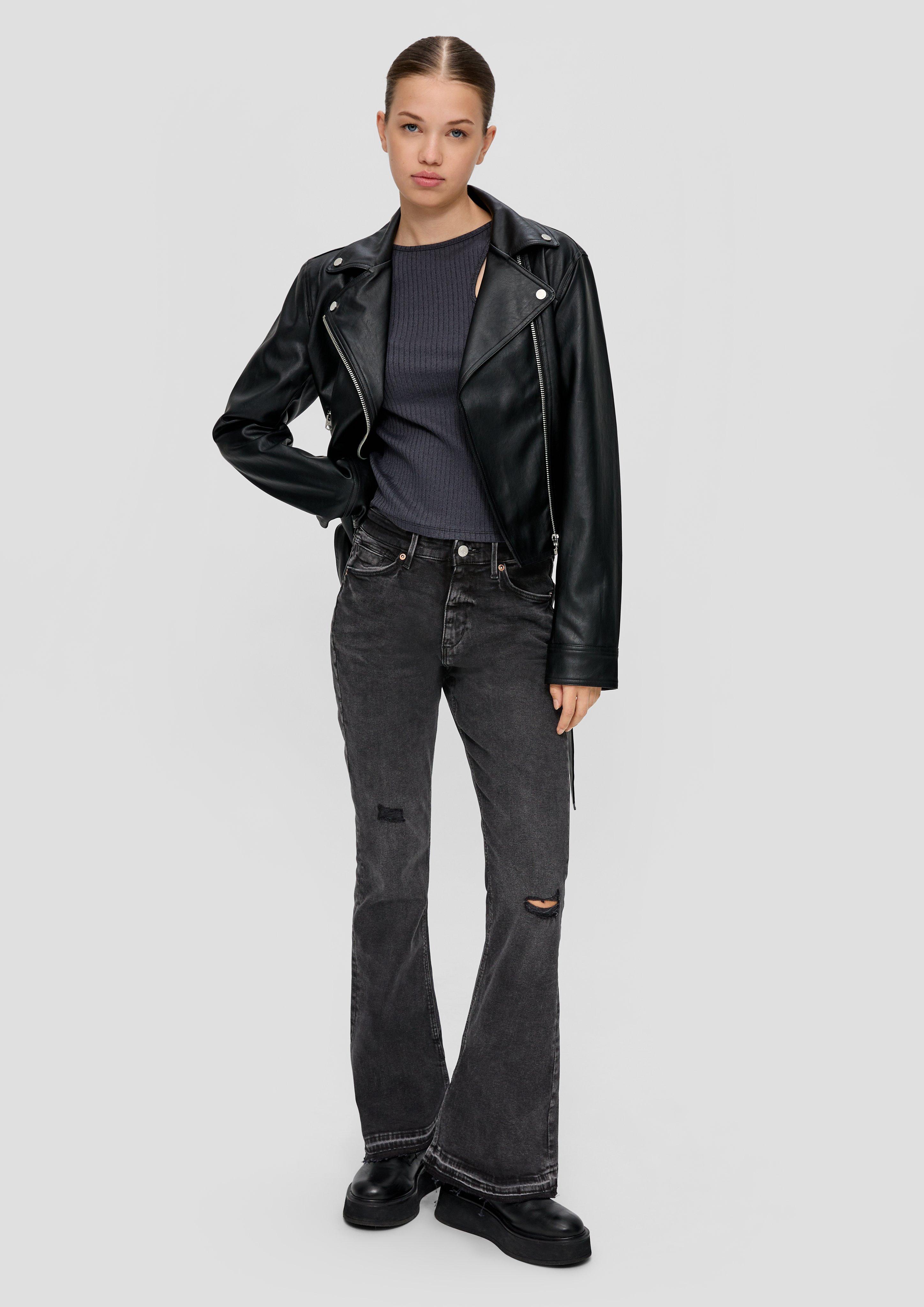 Jeans Reena / Slim Fit / High Rise / Flared Leg  2119080-98Z3