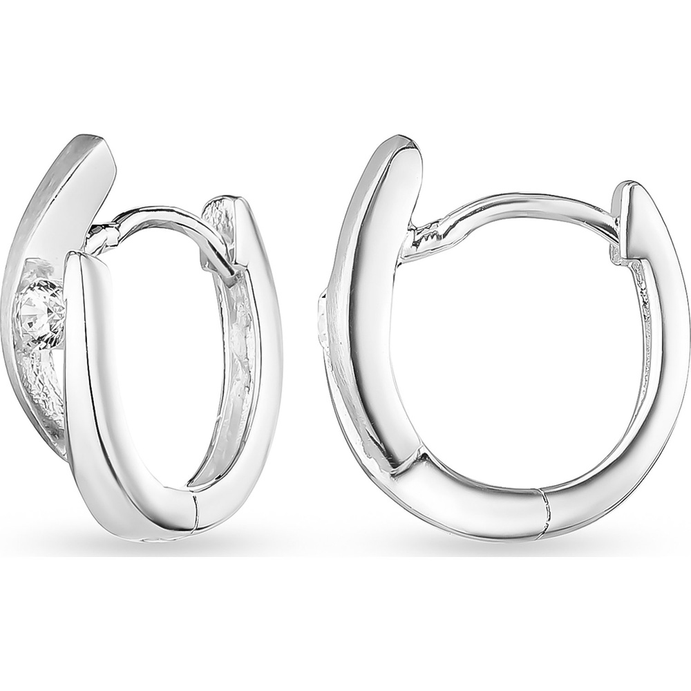 FAVS Créoles 925 Argent Boucles d'oreilles
